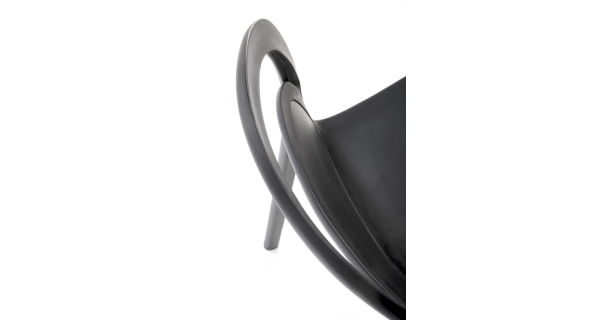 Zahradní židle MONTICUL, černá