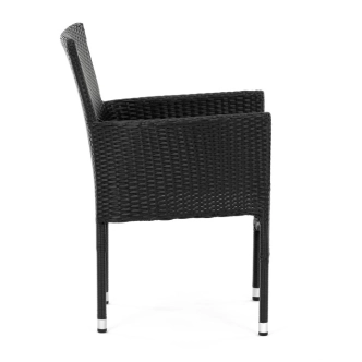 Zahradní židle YLTRON, černá