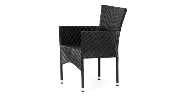 Zahradní židle YLTRON, černá