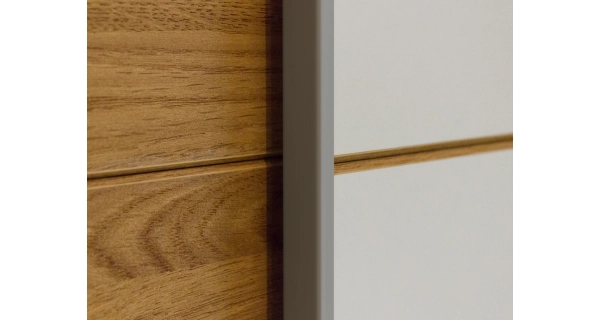 ZANDER skříň 200, dub beaufort/bílá