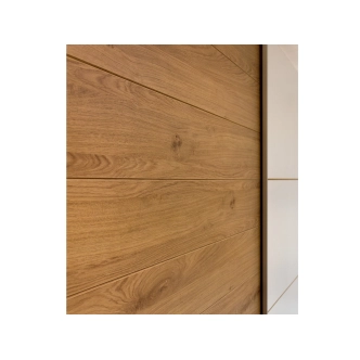 ZANDER skříň 200, dub beaufort/bílá