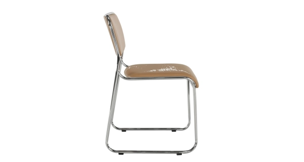 Zasedací stolička SINCOPY, hnědá ekokůže