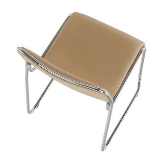 Zasedací stolička SINCOPY, hnědá ekokůže