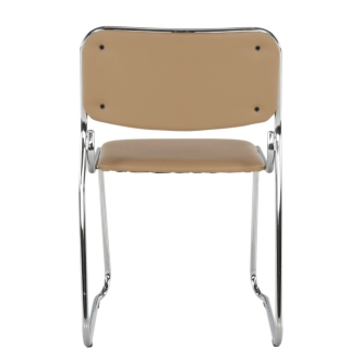 Zasedací stolička SINCOPY, hnědá ekokůže