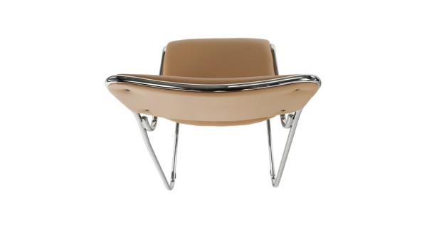 Zasedací stolička SINCOPY, hnědá ekokůže