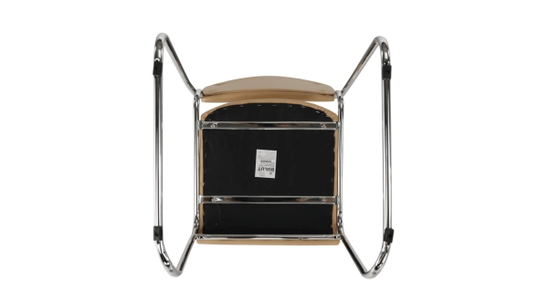 Zasedací stolička SINCOPY, hnědá ekokůže