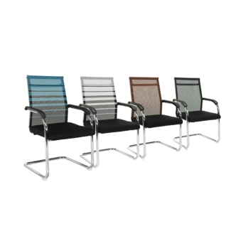 Zasedací židle PAPOSANA, černá