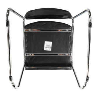 Zasedací židle SINCOPY, černá ekokůže