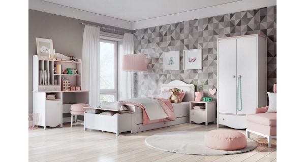 Zásuvka pod postel CHAUL, bílá