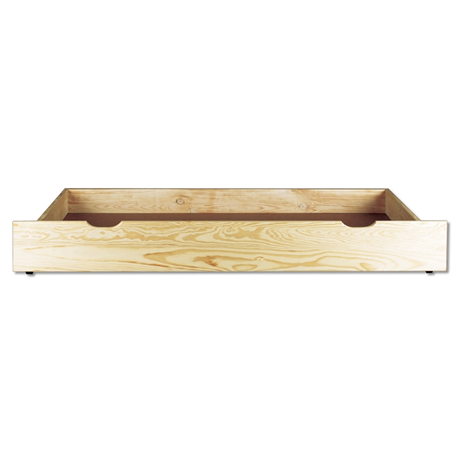 Zásuvka pod postel ASAKA, výška 22 cm, masiv borovice