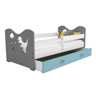 Zásuvka pod postel ORTLER, modrá