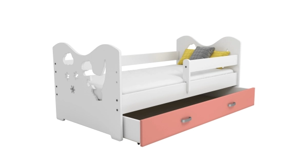 Zásuvka pod postel ORTLER, růžová