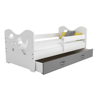 Zásuvka pod postel ORTLER, šedá