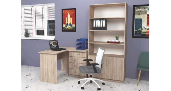 Zásuvkový kontejner MAUGHANI, dub sonoma