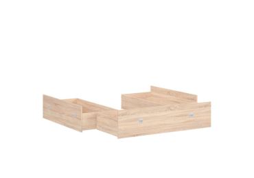 Zásuvky k posteli MARIONET 160x200 cm - 3 ks, dub sonoma, 5 let záruka