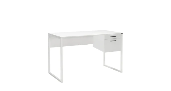 Zásuvky k psacímu stolu KESERWAN, bílý DOPRODEJ