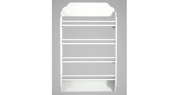 Závěsná knihovna CEJLON, bílá