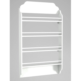 Závěsná knihovna CEJLON, bílá