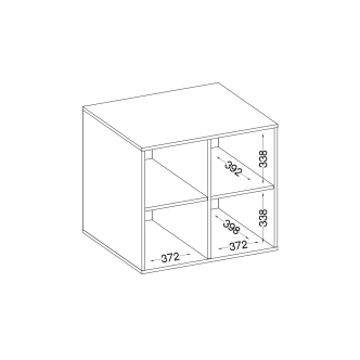 Závěsná skříňka AGEPSTA 2D, světle šedá/dub artisan