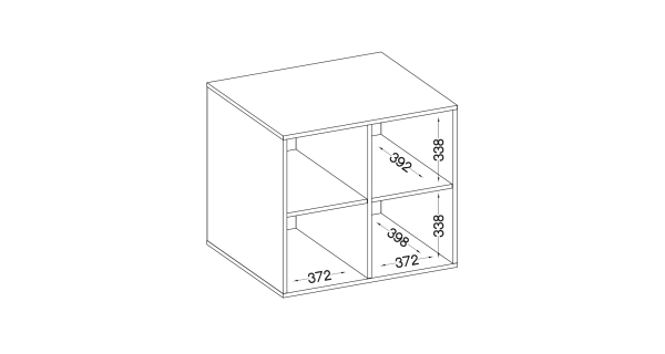 Závěsná skříňka AGEPSTA 2D, světle šedá/dub artisan