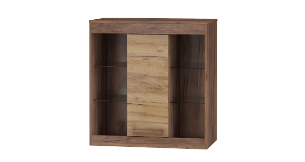 Závěsná skříňka GATTON 1D, craft tobaco/craft zlatý, 5 let záruka