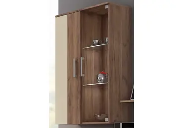 Závěsná skříňka MANGONA, craft tobaco/krém