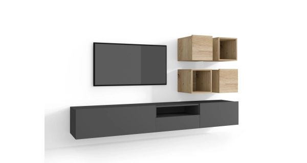 Závěsná skříňka RELEVANT ED30, dub artisan DOPRODEJ