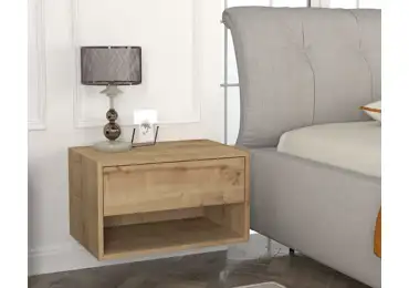 Závěsný noční stolek ZELIA, sapphire