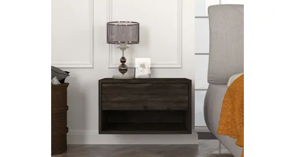 Závěsný noční stolek ZELIA, sapphire