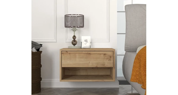 Závěsný noční stolek ZELIA, sapphire