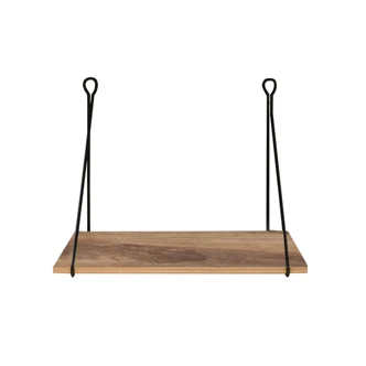 Závěsný stůl DARKSTAR, vlašský ořech/černá