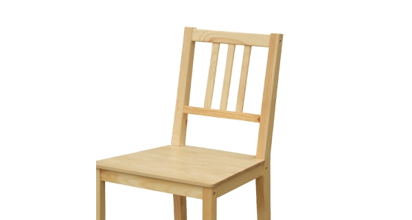 Židle ANUP nelakovaná, masiv smrk