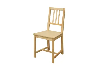 Židle ANUP nelakovaná, masiv smrk