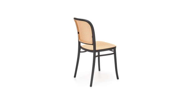 Židle BLAKISTON, černá/přírodní