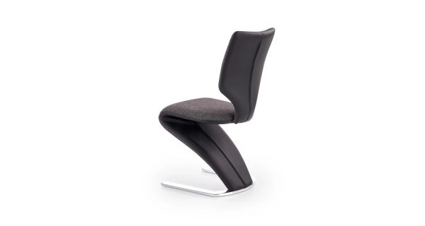 Židle GNISSENA, šedo-černá