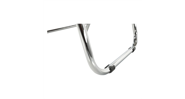 Židle KERTE s deskou na psaní, černá/přírodní