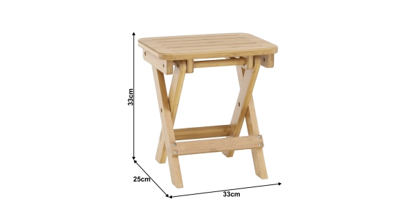 Židle KVERBL, přírodní bambus