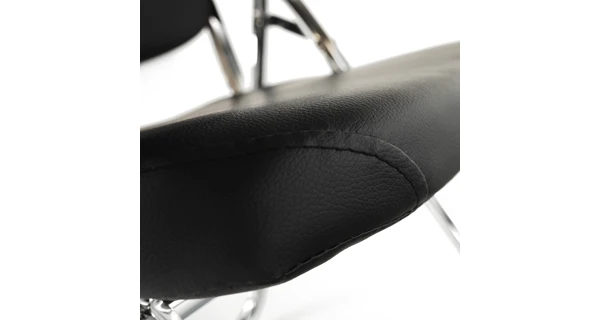 Židle NERSO s deskou na psaní, černá/přírodní