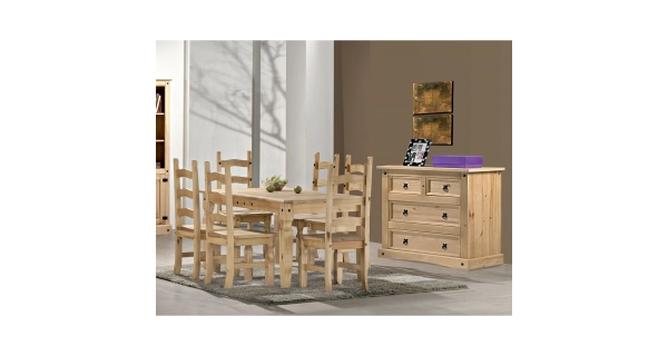 Židle PIMBOW, masiv borovice, vosk