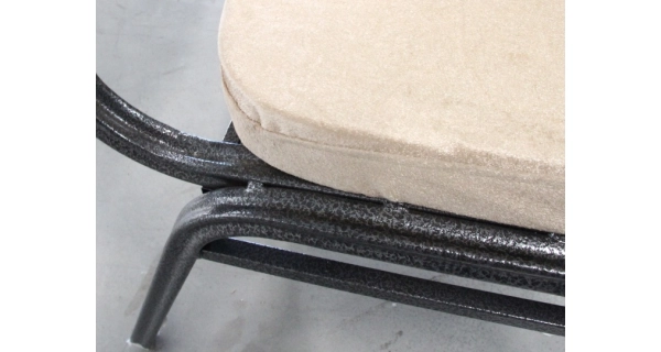 Židle RANGIFER stohovatelná, béžová látka/šedý rám