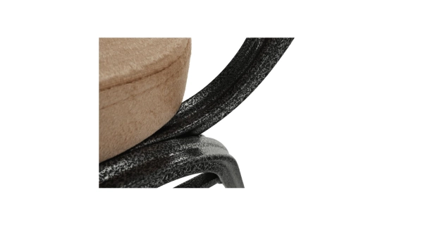 Židle RANGIFER stohovatelná, béžová látka/šedý rám