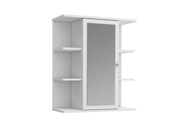 ZOBI koupelnová horní skříňka se zrcadlem, bílá, 5 let záruka