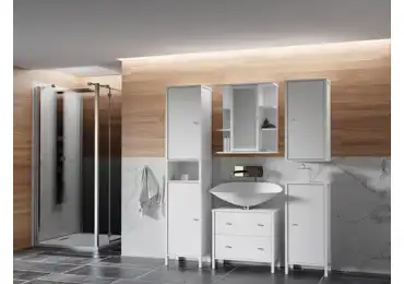 ZOBI koupelnová sestava, bílá, 5 let záruka