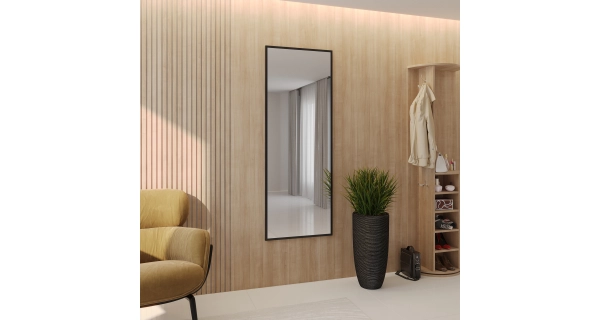 Zrcadlo CLAVER, černá