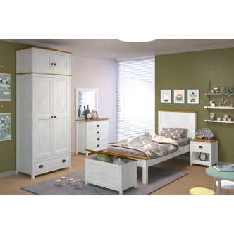 Zrcadlo FEMI, bílé