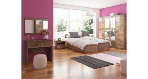 Zrcadlo GATTON 80 cm, craft tobaco, 5 let záruka