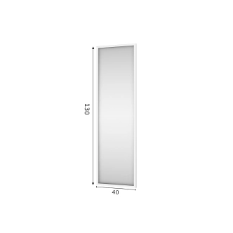 Zrcadlo GIUSTO, bílá