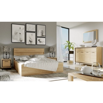 Zrcadlo IPPOLITO, dub hickory