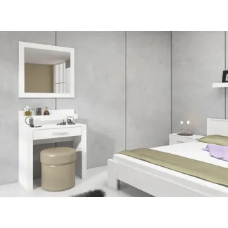 Zrcadlo MOLTENO, bílá, 5 let záruka