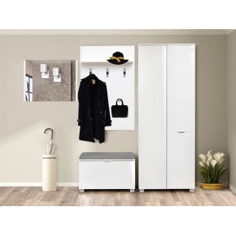 Zrcadlo SASANKA 80x60, bílá